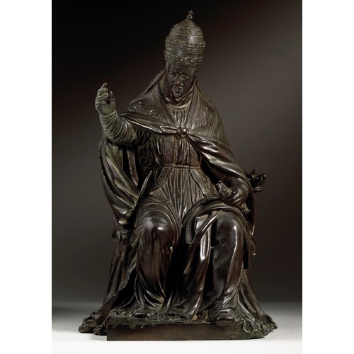 23. Pope Paul V Borghese Enthroned